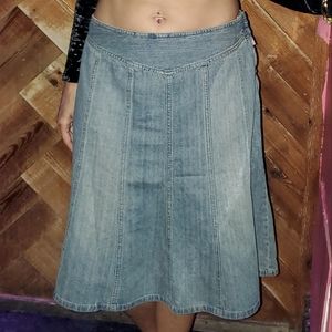 Denim skirt